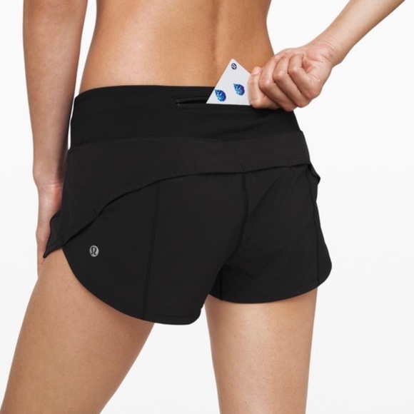 Lululemon Speed Up Short Black 2.5 inch (size 4) - Picture 7 of 7